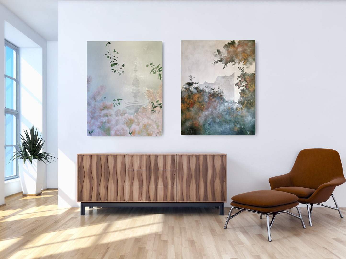 HERBSTNEBEL UND SOMMERTAU (HAMBURG)