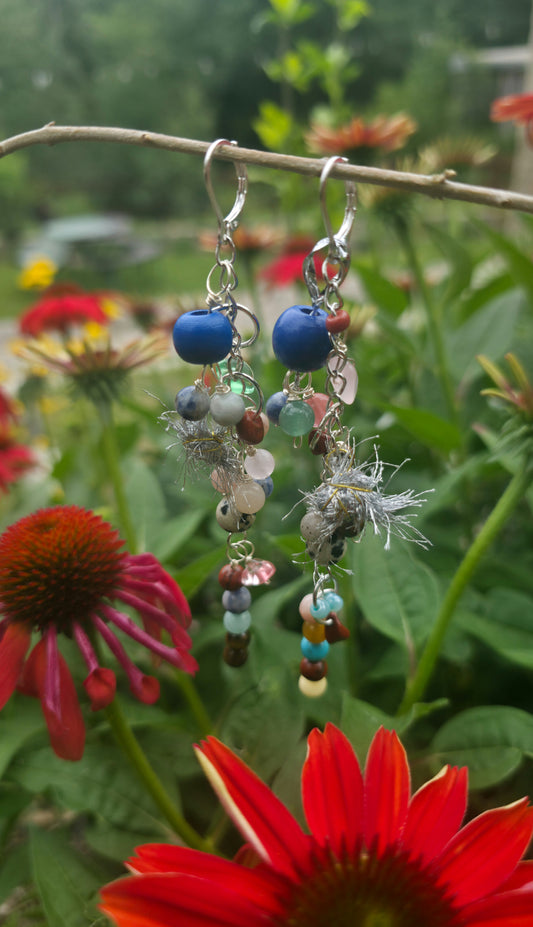 Farbkleinod Ohrschmuck